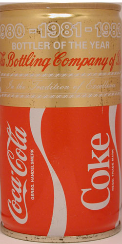See my collection of Gold and Silver Coca-Cola cans
